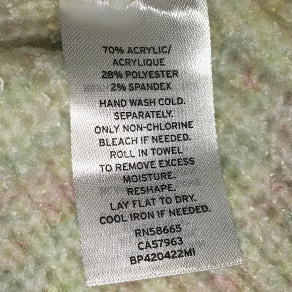 BP Nordstrom Marl Knit Pullover Sweater Pastel M - Picture 10 of 10